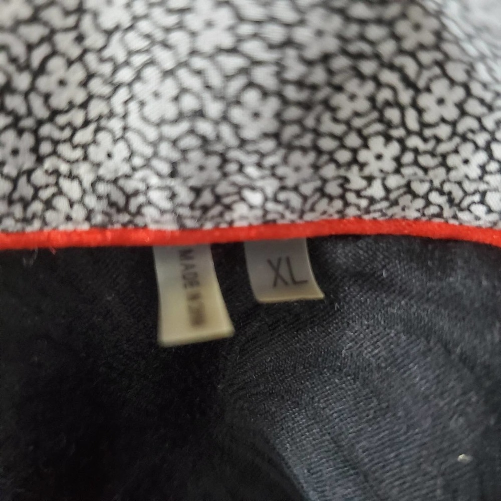 Bugatchi Uomo Black Textured Button Up Shirt Xl - image 5